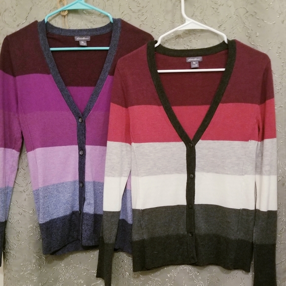 2 NWOT Eddie Bauer sweaters - Picture 2 of 3